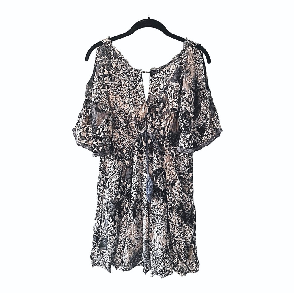 Free People Love Birds Cold Shoulder Dress size XS